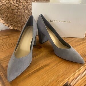 New*** Marc Fisher "Caitlin" Suede Pump
Never-worn; in the box. 
Elegant pump!